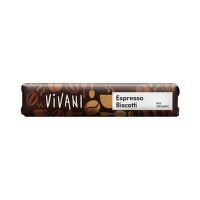 Tyčinka čokoládová mliečna espresso 40 g BIO   VIVANI